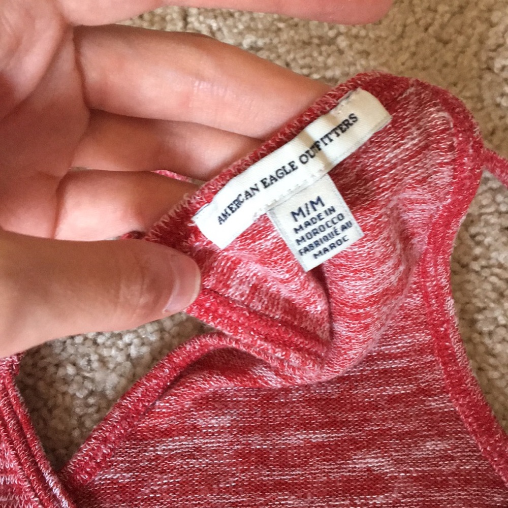 Red Knit Racerback - Picture 4 of 4